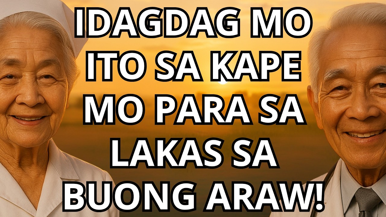 LAMPAS 60? IDAGDAG ITO SA IYONG KAPE para Muling Lumakas ang Pakiramdam Mo