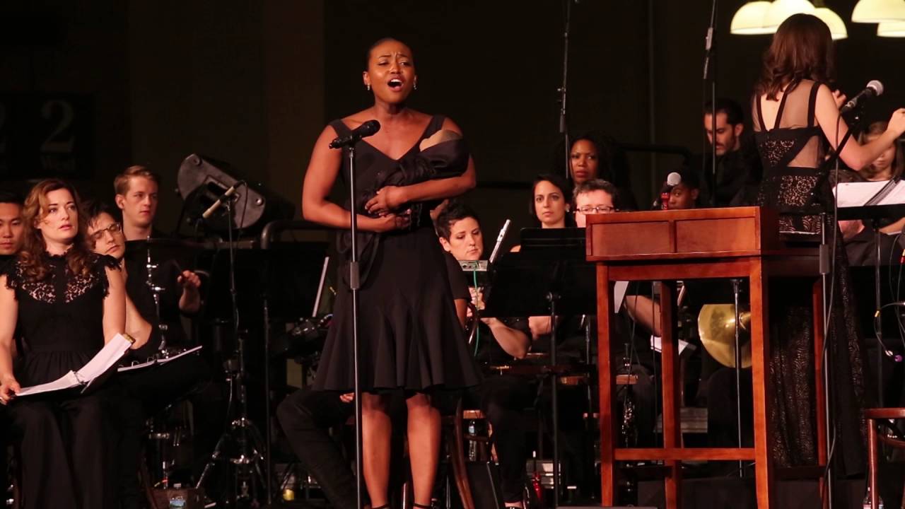 Aisha Jackson performs 