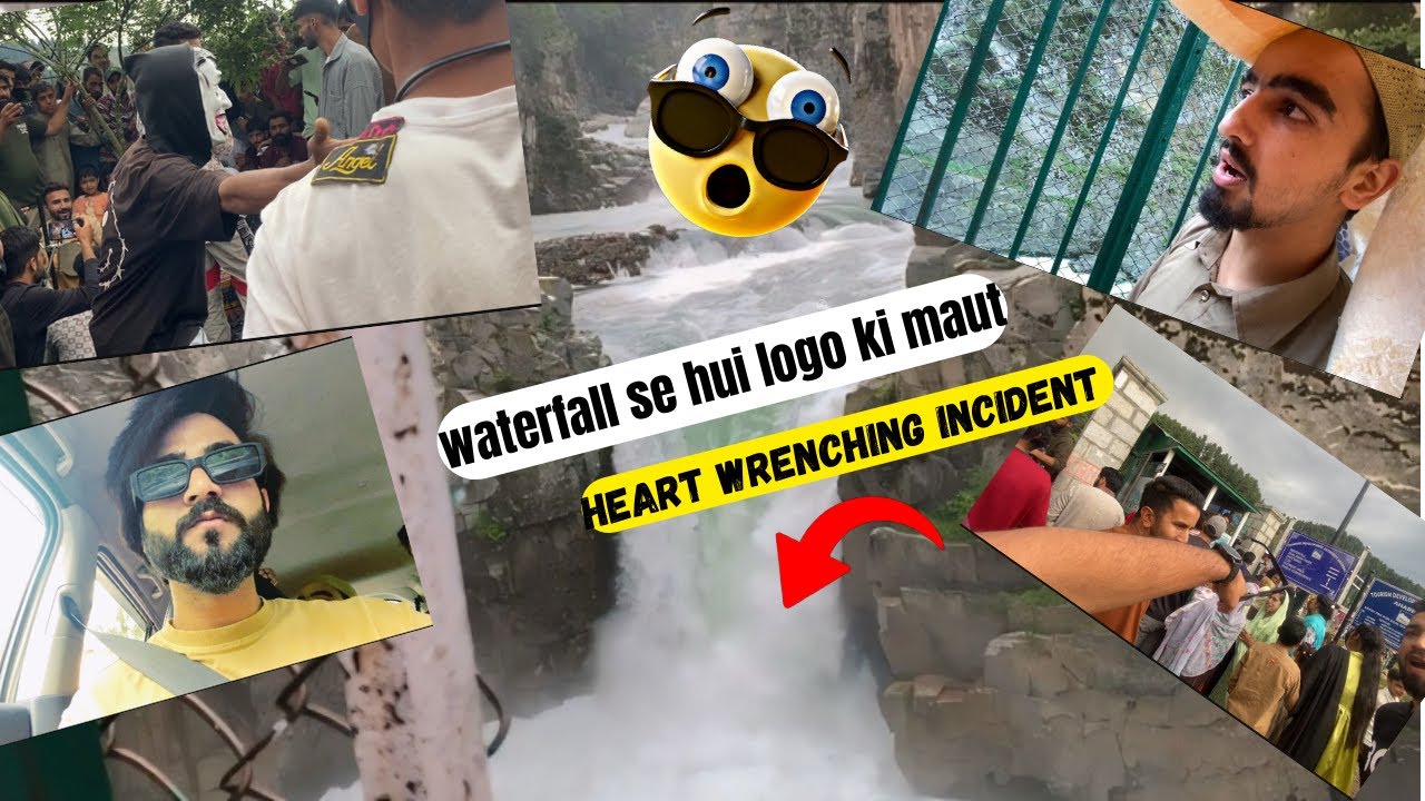 WaterFall Incident In Kashmir😮 || Explore Biggest Waterfall In Kashmir😳 || Don’t Miss Ending🙏