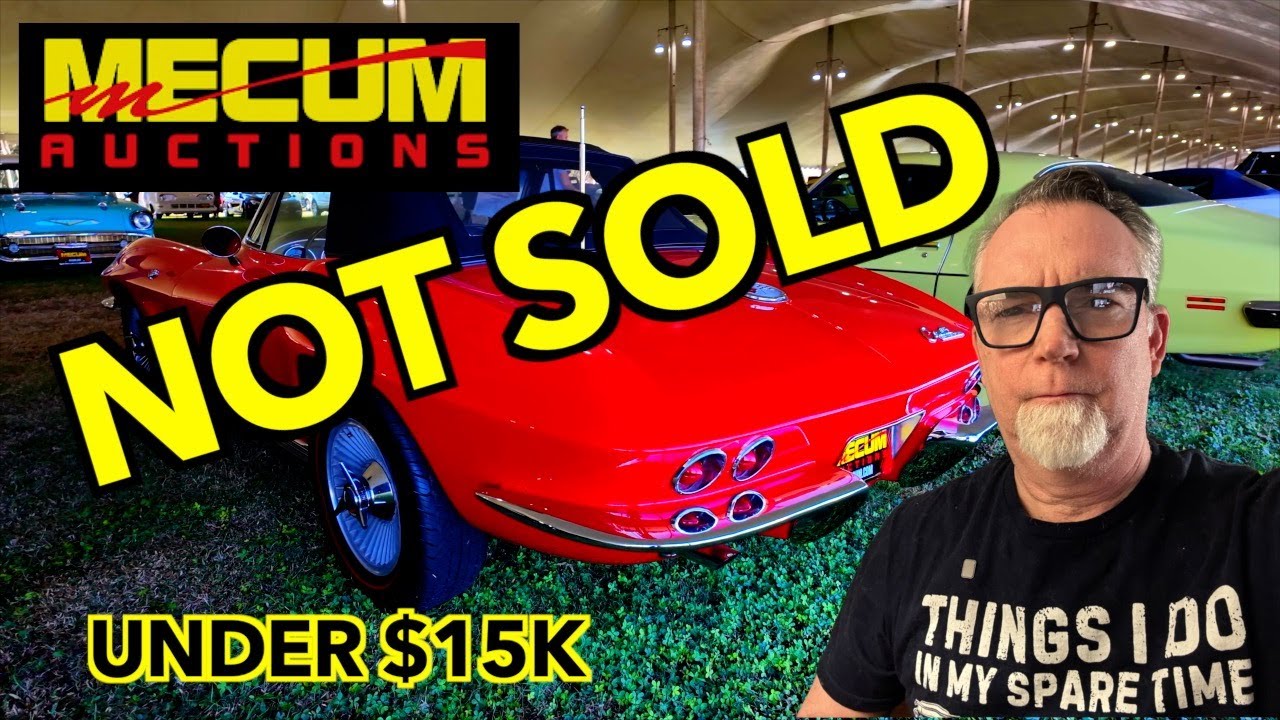 Cars DIDN'T Sell at Mecum-Is Market Crashing?
