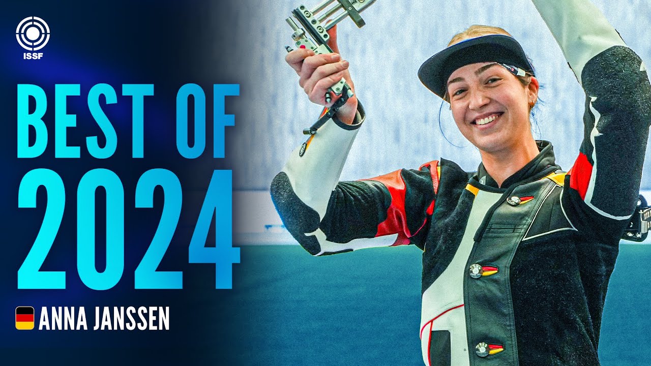 German Shooting Prodigy Anna Janssen 🇩🇪 | ISSF Best of 2024