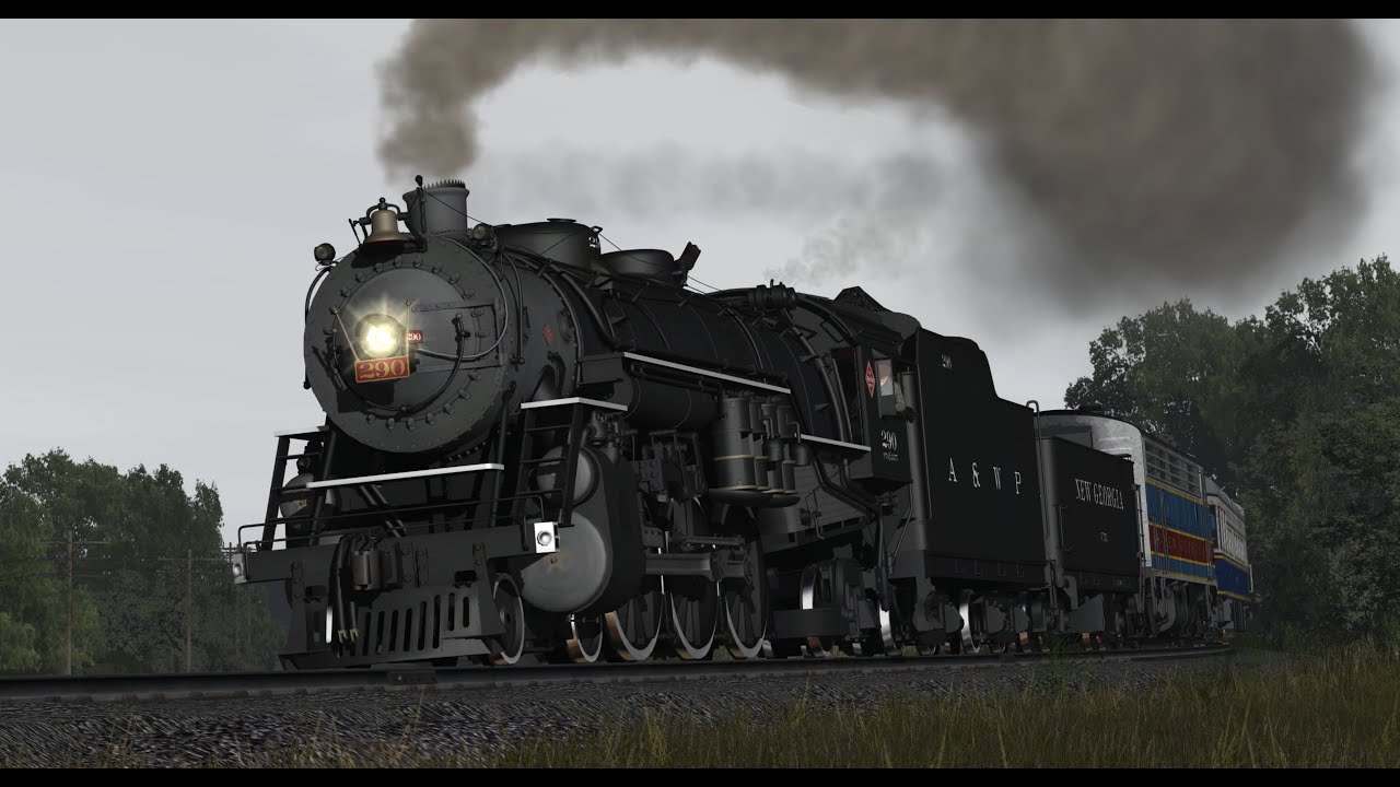 K&L Trainz A&WP 290 Promo (официальный)