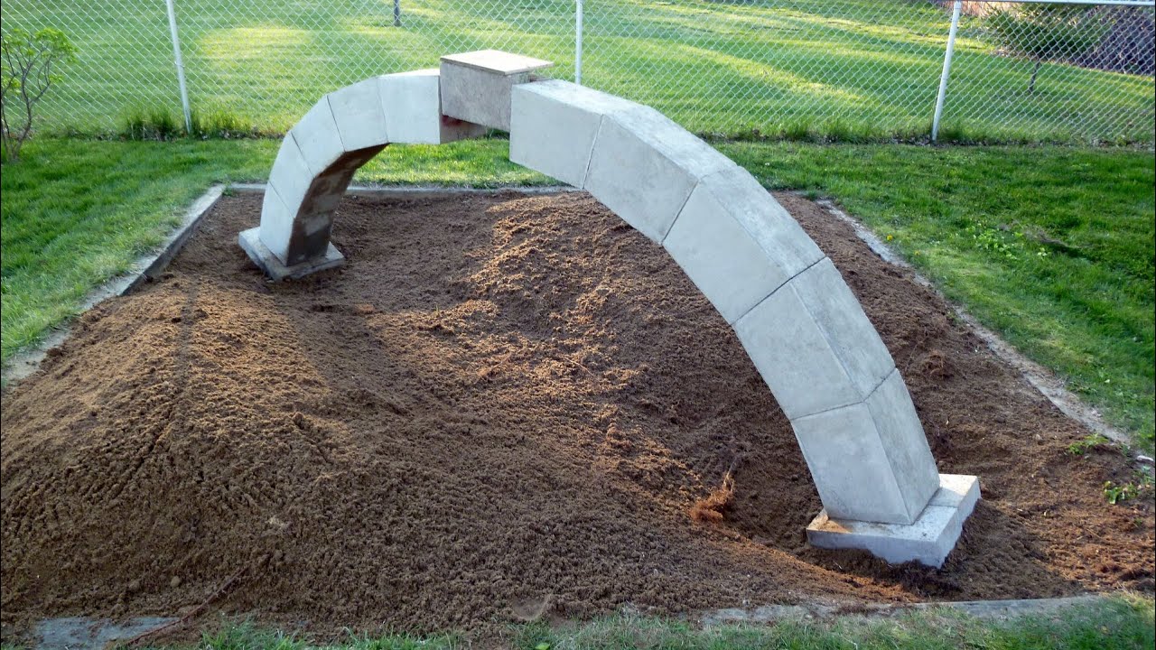 Freestanding Concrete Arch