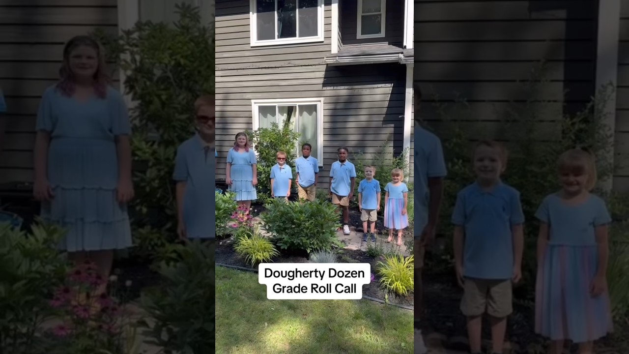 Dougherty Dozen Grade Roll Call 🥳😁🥰 #shorts