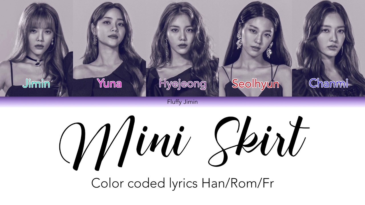 AOA - Mini skirt (Queendom ver.)  [Color Coded] (Han/Rom/Français) (English sub)