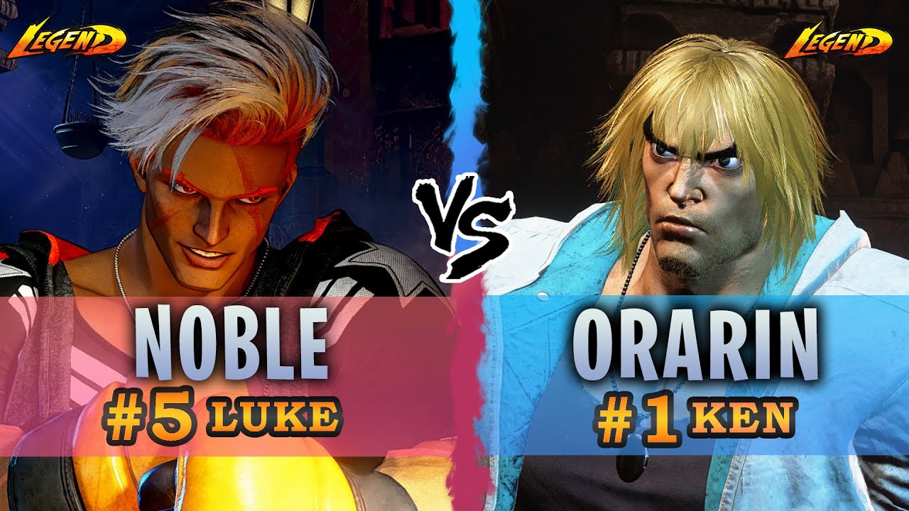 SF6 ▰ Ranked #5 Luke ( Noble ) Vs. Ranked #1 Ken ( Orarin )『 Street Fighter 6 』