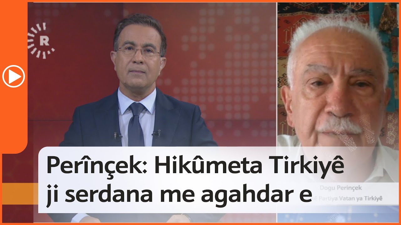 Dogu Perînçek: Hikûmeta Tirkiyê ji serdana me ya Sûriyê agahdar e