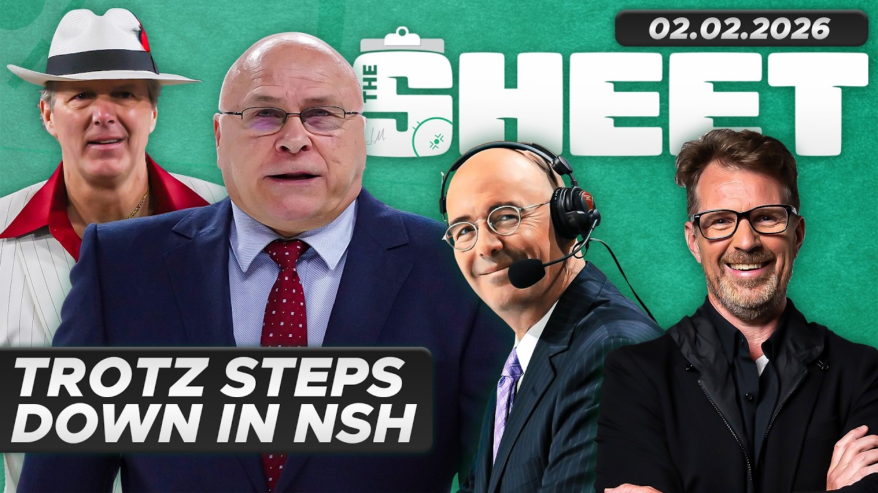 Barry Trotz Steps Down, Stadium Series, and Trade Freeze Approaching ft. Pierre McGuire | The Sheet