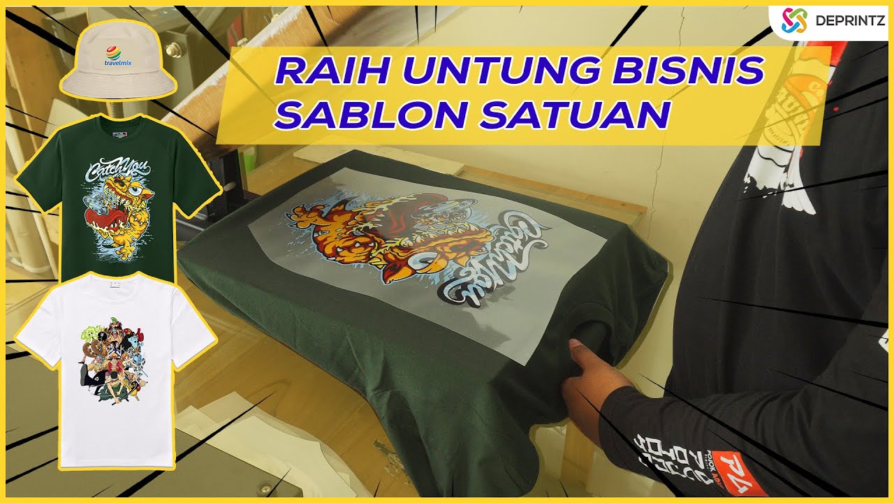 Sukses Usaha Custom Sablon Kaos Satuan di Situbondo - Usaha Sablon DTF