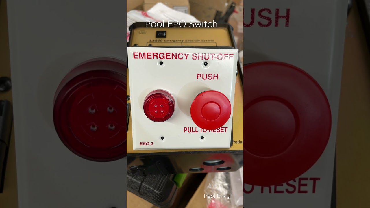 Whirlpool emergency button Swimming Pool Stop #poolsafety