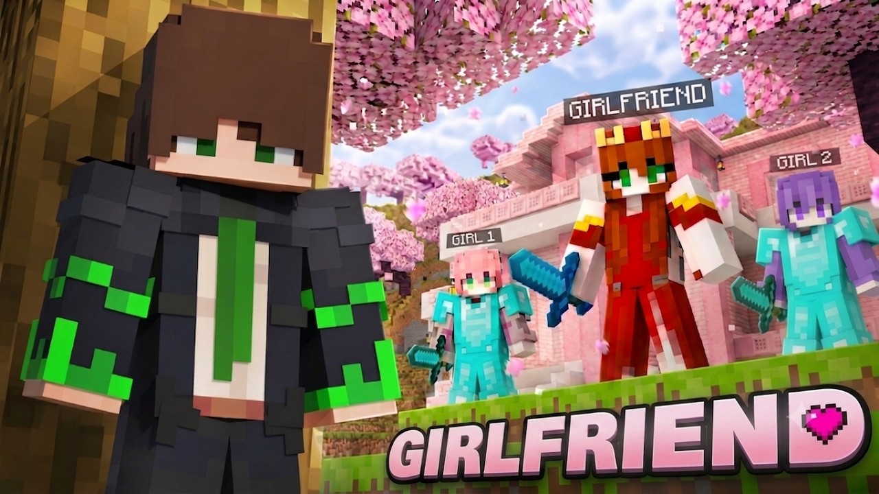 I Secretly Joined My Girlfriend's Minecraft SMP....