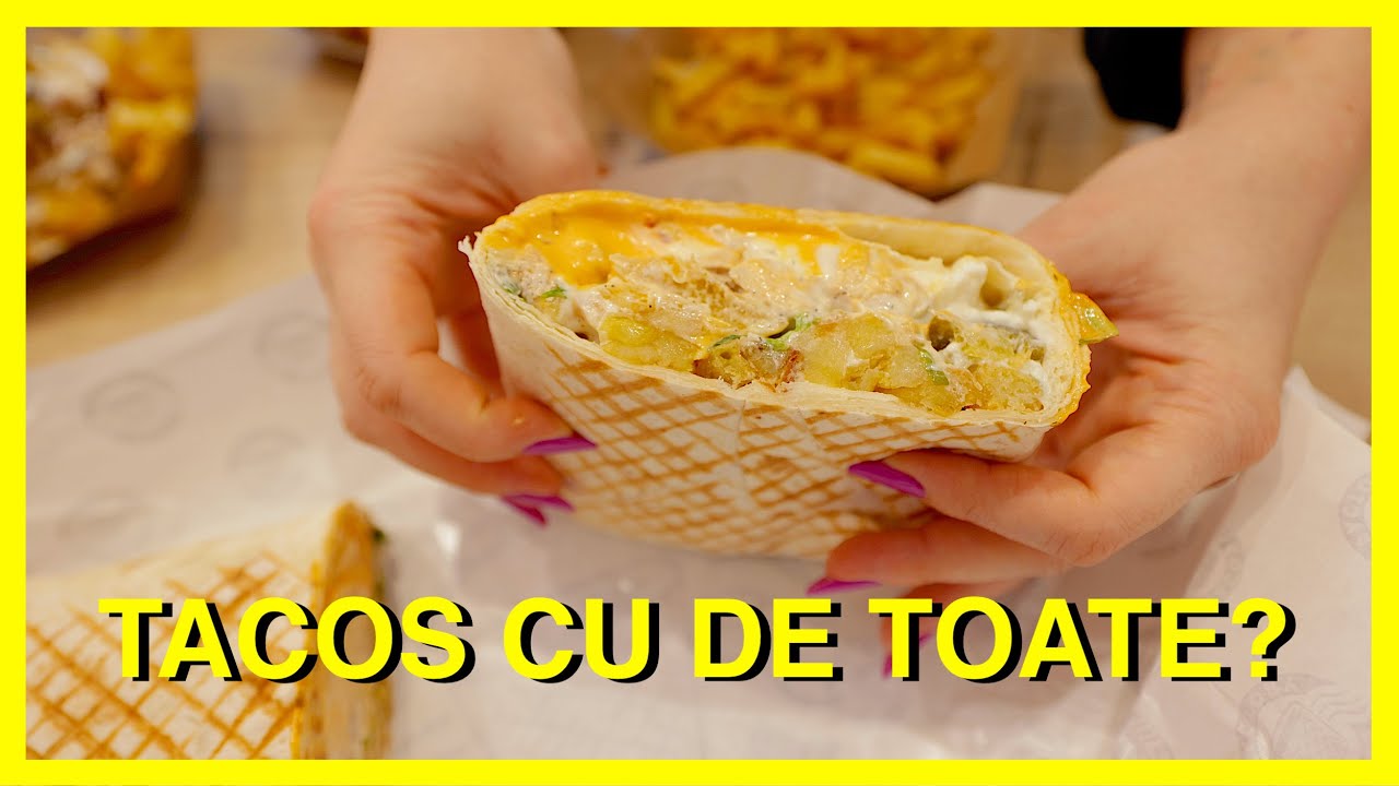 TACOS CU DE TOATE? DA, VĂ ROG! 😅 (Tacos Factory, București)