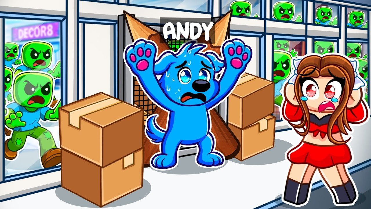 I Became A DOG And Built The Most SECURE MALL In Roblox Lost Aisles