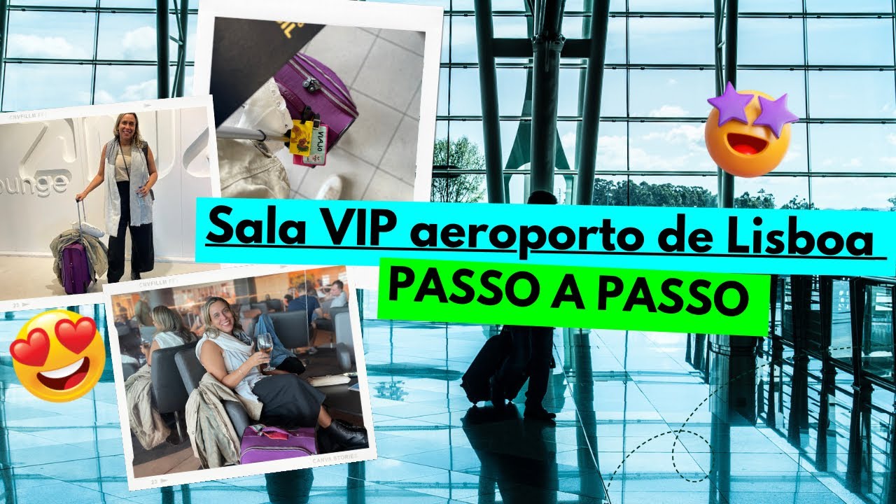 Sala Vip no aeroporto de Lisboa