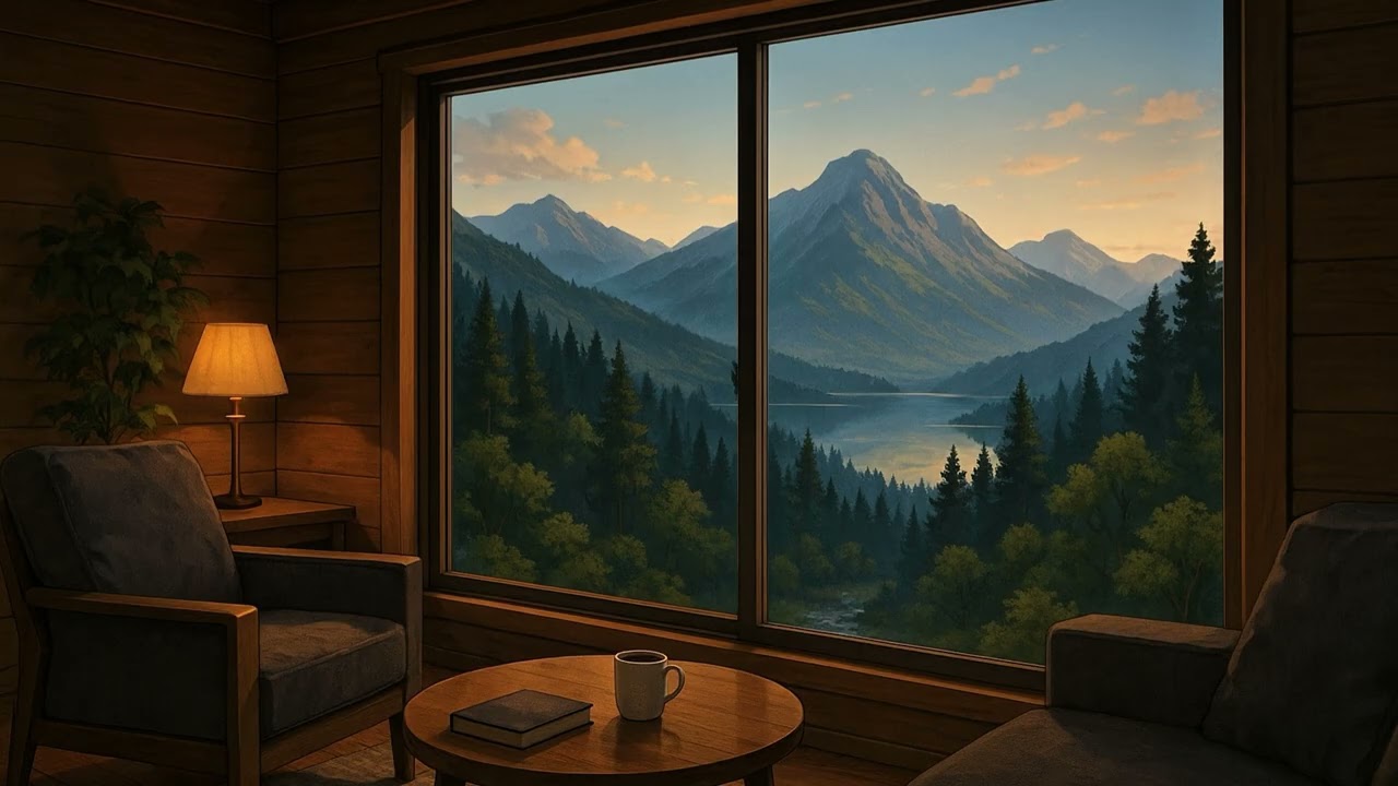 Mountain Window Chill 🪟 | Calm Lofi Instrumental