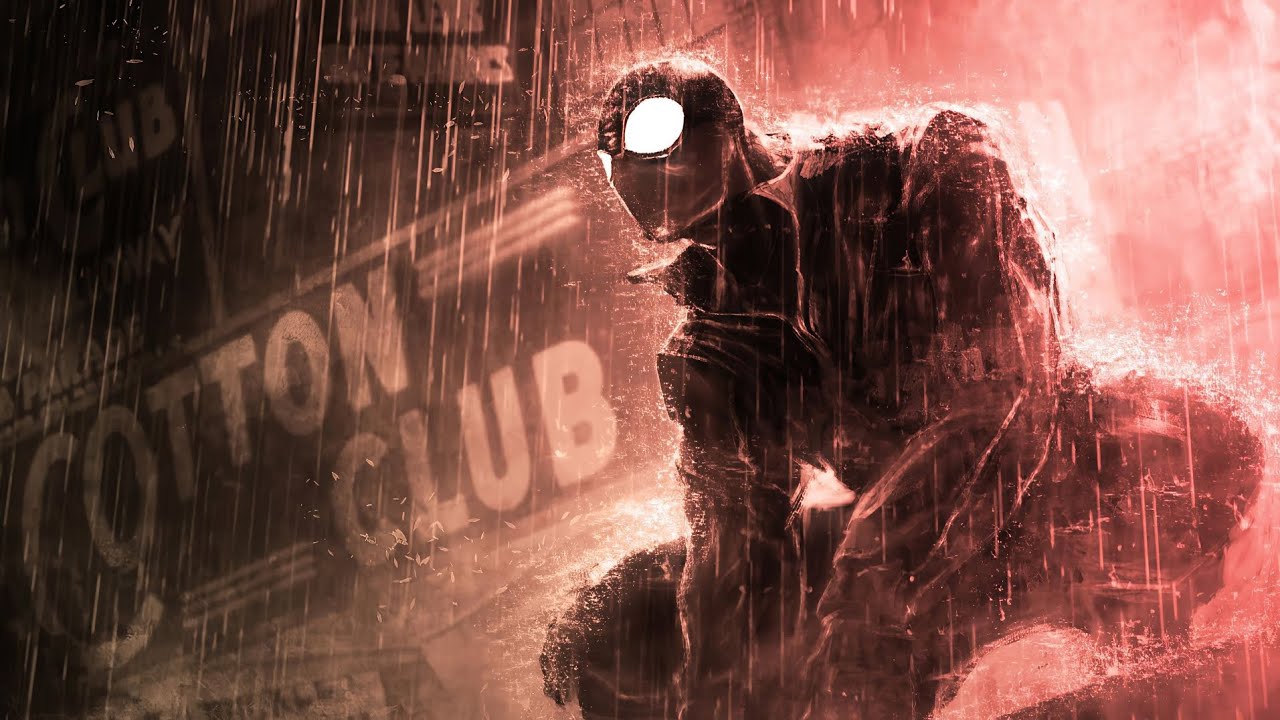 deku as spiderman noir (by multiversal Prime)