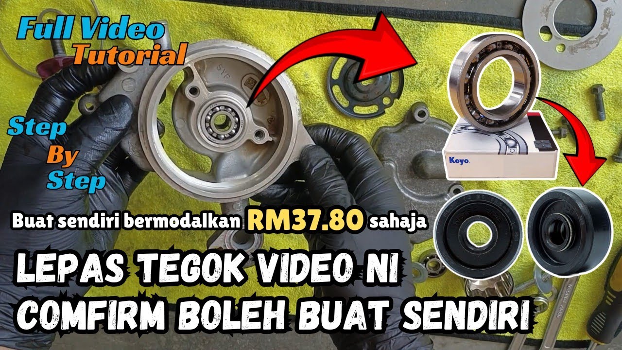 DIY services water pump lc v1 v8 | Full Video Tutorial