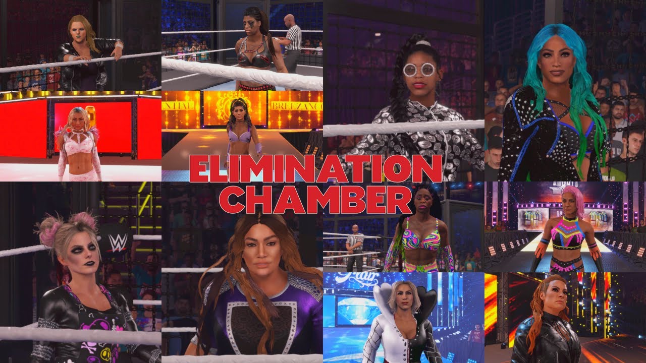 WWE 2K22 ELIMINATION CHAMBER PPV PART 3