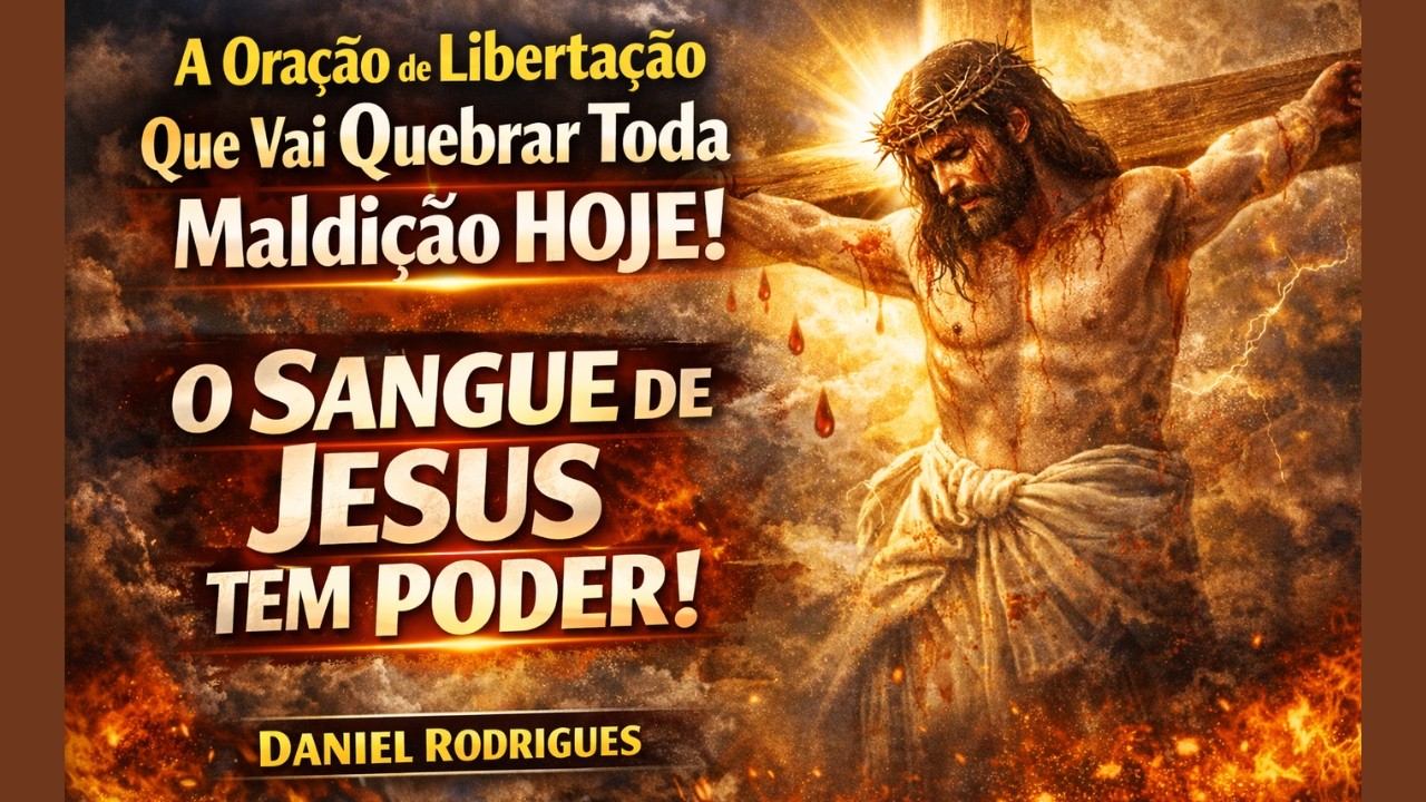 🚨 FAÇA ESTA ORAÇÃO HOJE! O Sangue de Jesus Vai Quebrar Toda Maldição da Sua Vida
