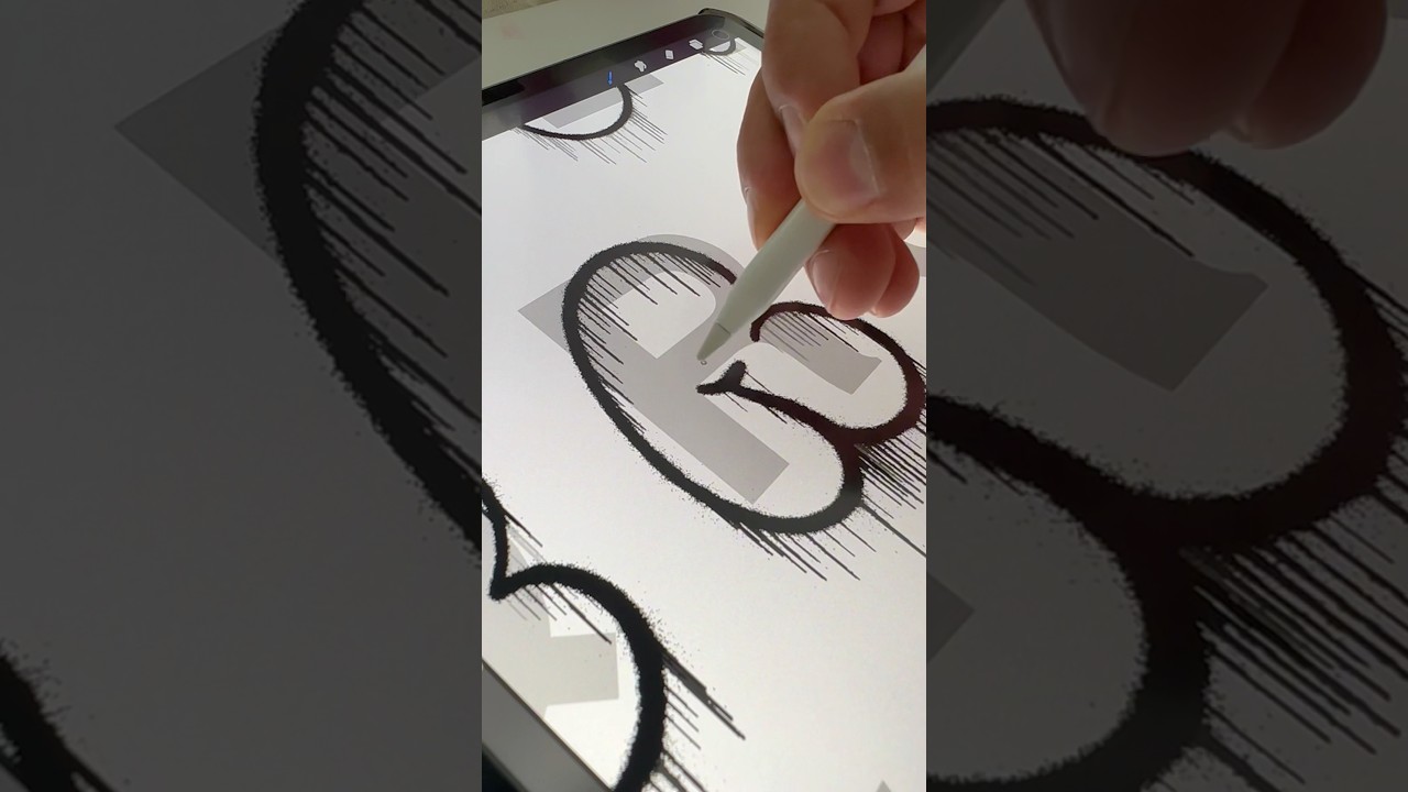 Graffiti Tutorial: Create a Drippy (Paint-Drip Effect) #Graffiti Alphabet Using My #GraffitiBrush
