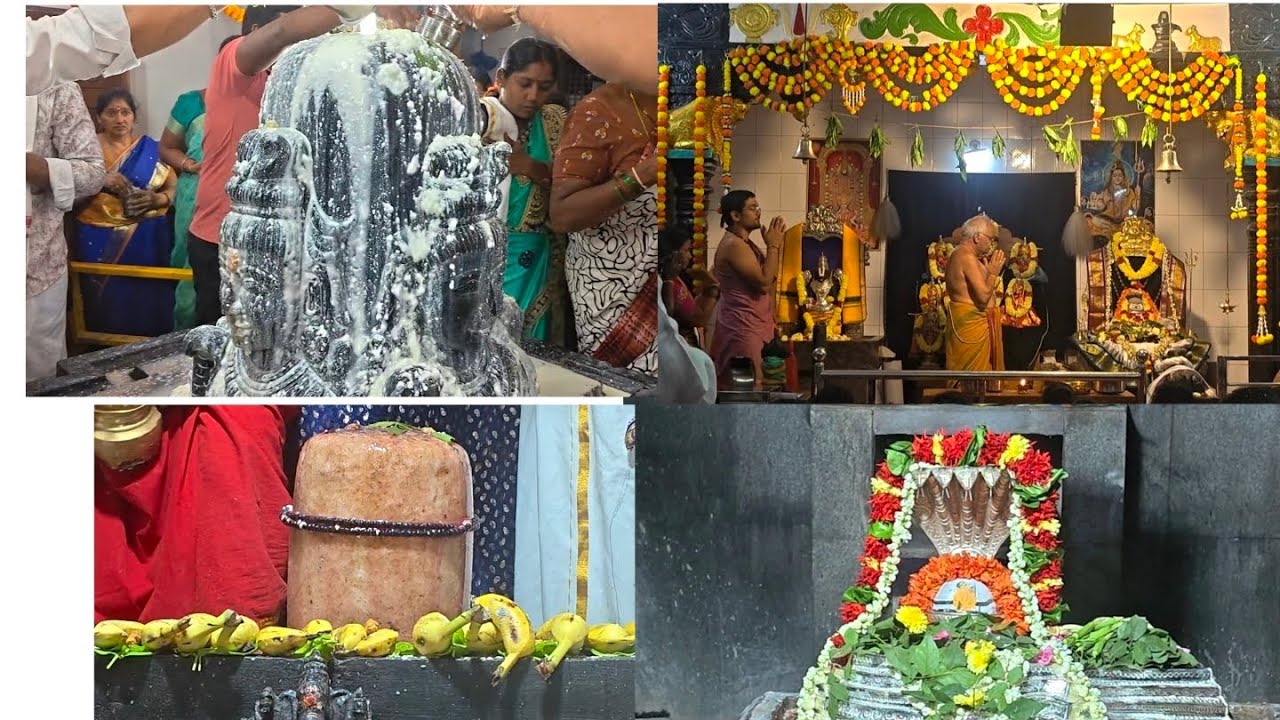లింగోద్భవ కాలంలో 5 శివలింగాలకు శివరాత్రి అభిషేకం ఏ విధంగా జరిగిందో చూడండి