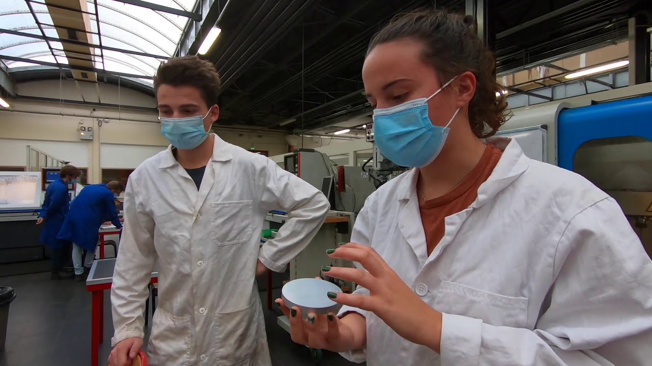 Visite du département Génie Mécanique et Productique (GMP) (2021)