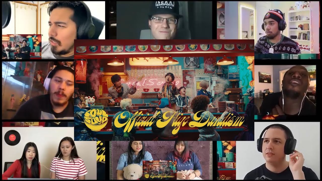 Official髭男dism - SOULSOUP [Official Video] [Reaction Mashup]