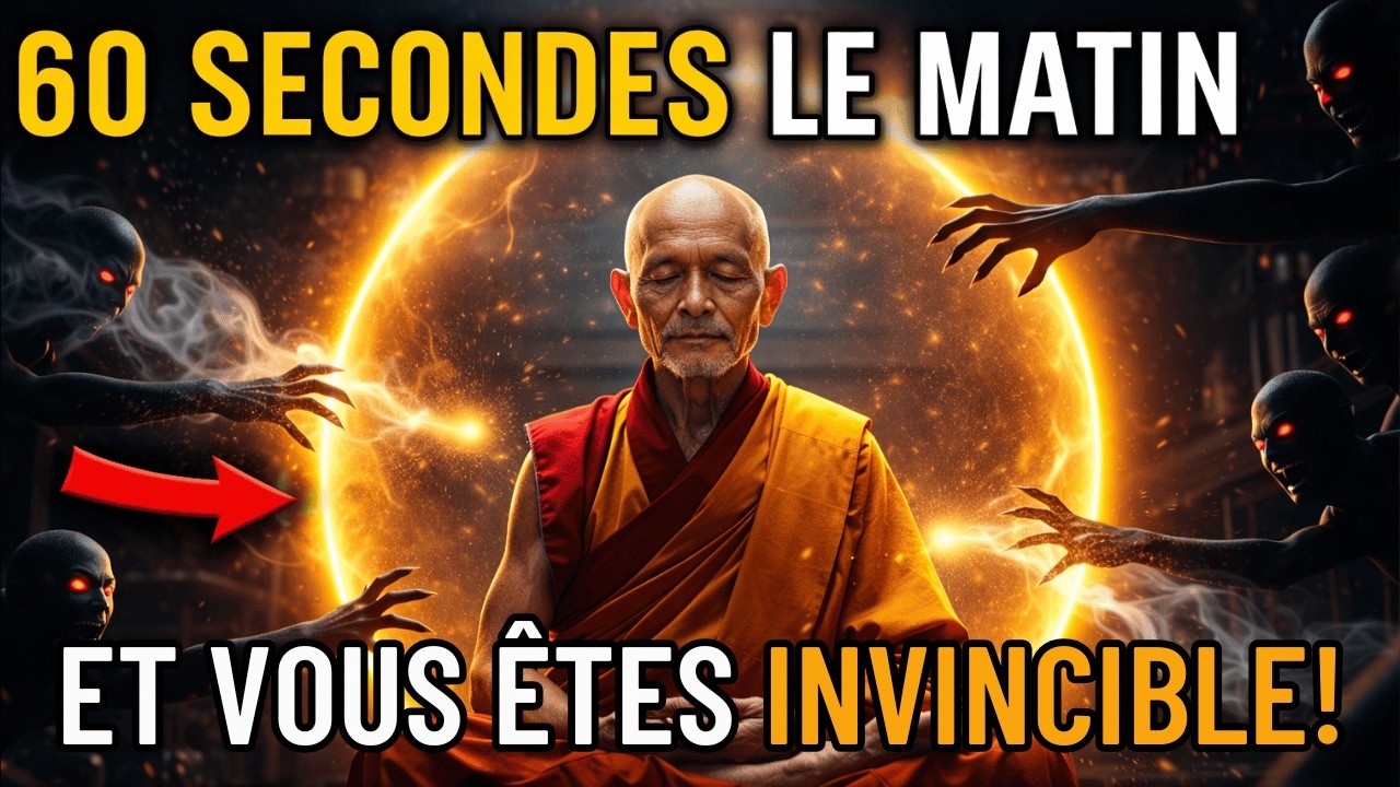 Faites CECI au réveil : Le Bouclier Tibétain qui vous rend INTENABLE face au mal.