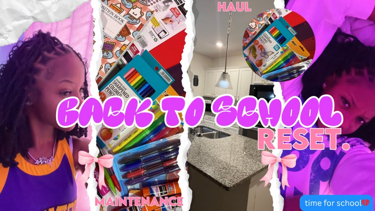 BACK TO SCHOOL REST 💅🏾|| Maintenance, clean up, haul, etc. #backtoschoolprep 