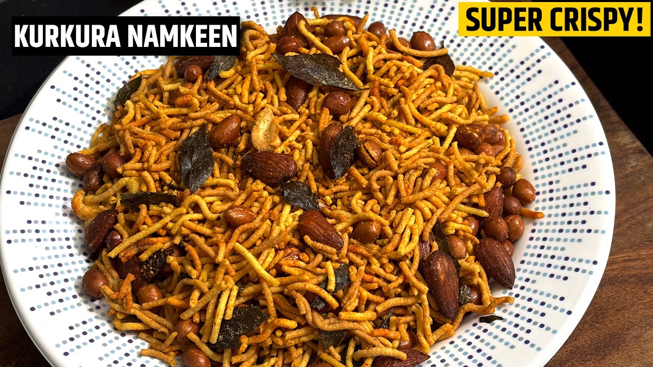 Homemade Besan Namkeen Recipe | Crispy Gram Flour Snack | Easy Tea Time Namkeen | बेसन नमकीन रेसिपी