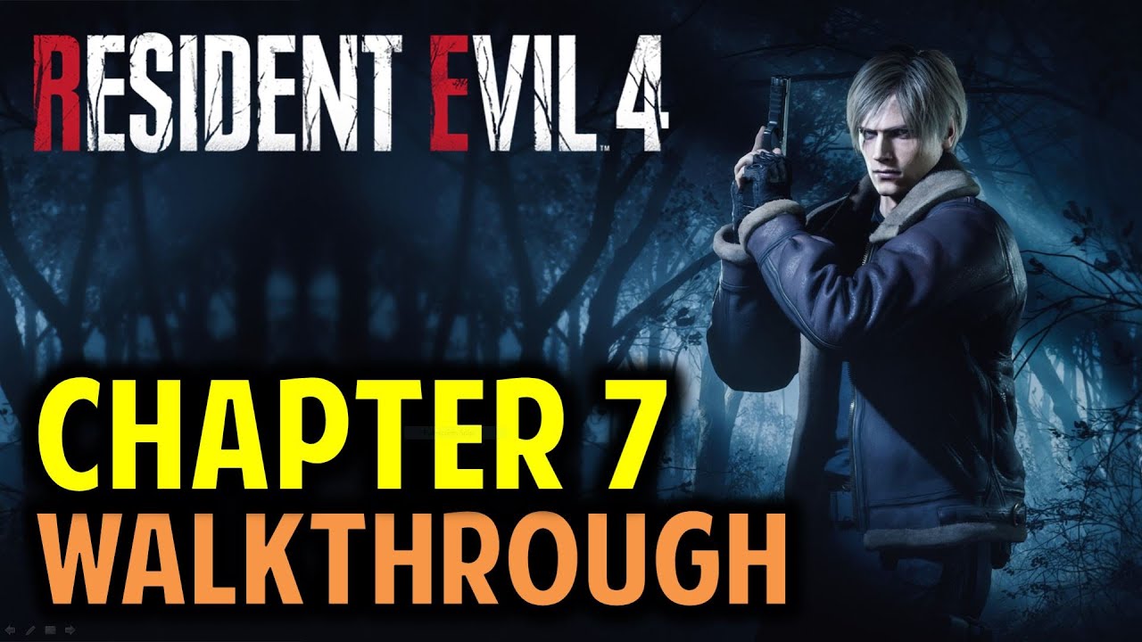 Chapter 7 Full Walkthrough: Head for the Courtyard | Resident Evil 4 Remake (2023)