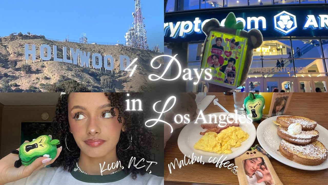 [Video capsule dump ] My LA trip - KCON, Malibu Beach, In n Out and friends 