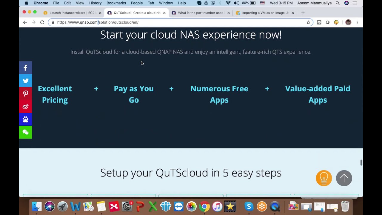 How to start a single QuTScloud instance on AWS