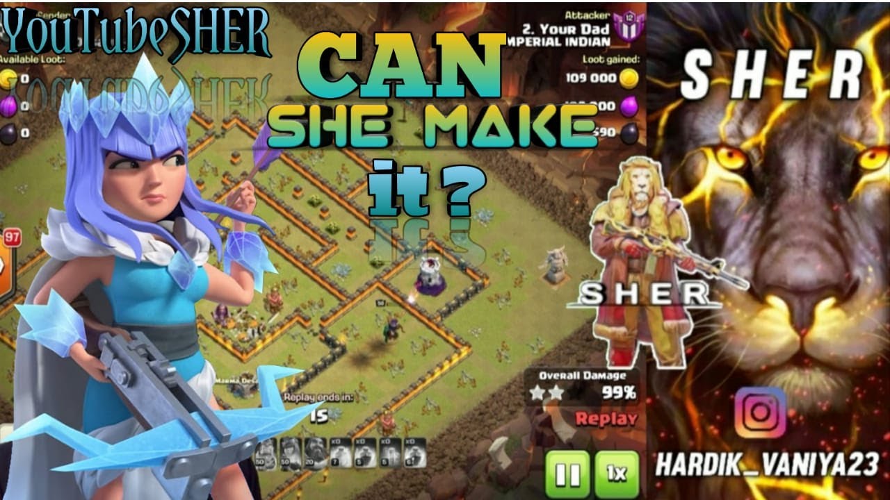 Top Th11 War Attack Strategies | Clash Of Clans | Most Heroic Attack | YouTubeSHER | ClashwithEric