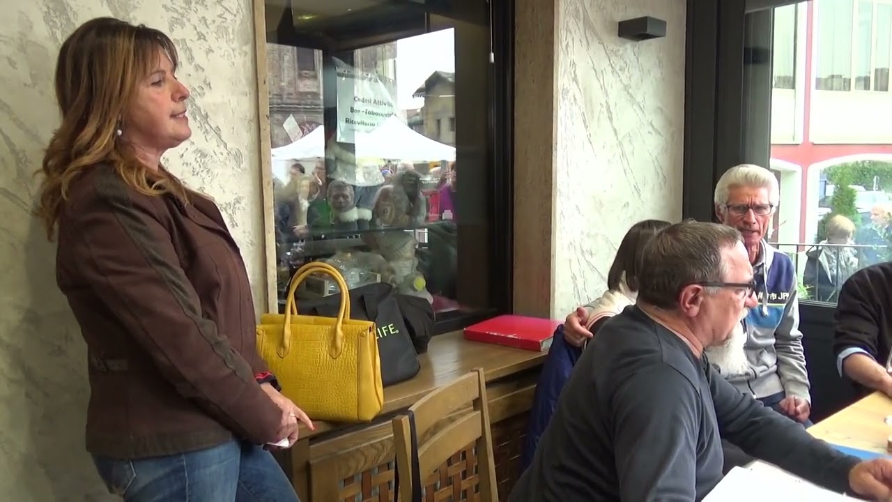 Dal vej al Giou con l'amico Nicola, Sagra della castagna Venasca (4)