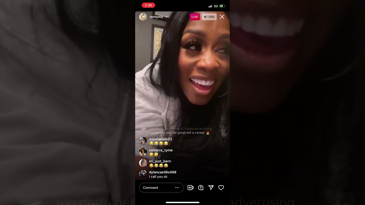 REMY MA #INSTAGRAMLIVE | 10/2/21