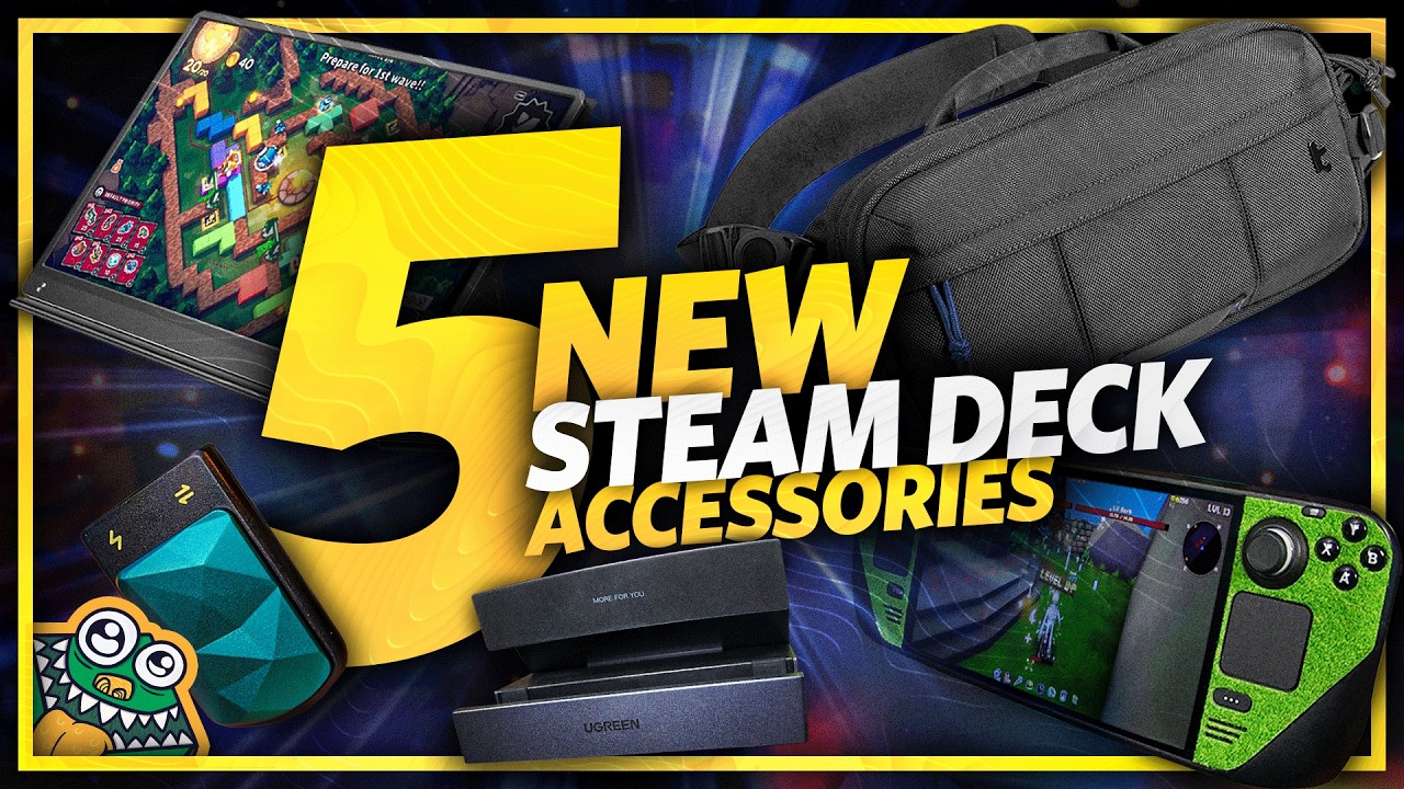 Steam Deck Accessories! 5 NEW Upgrades 📈 - HAULED SD Ep.03 - List and Overview