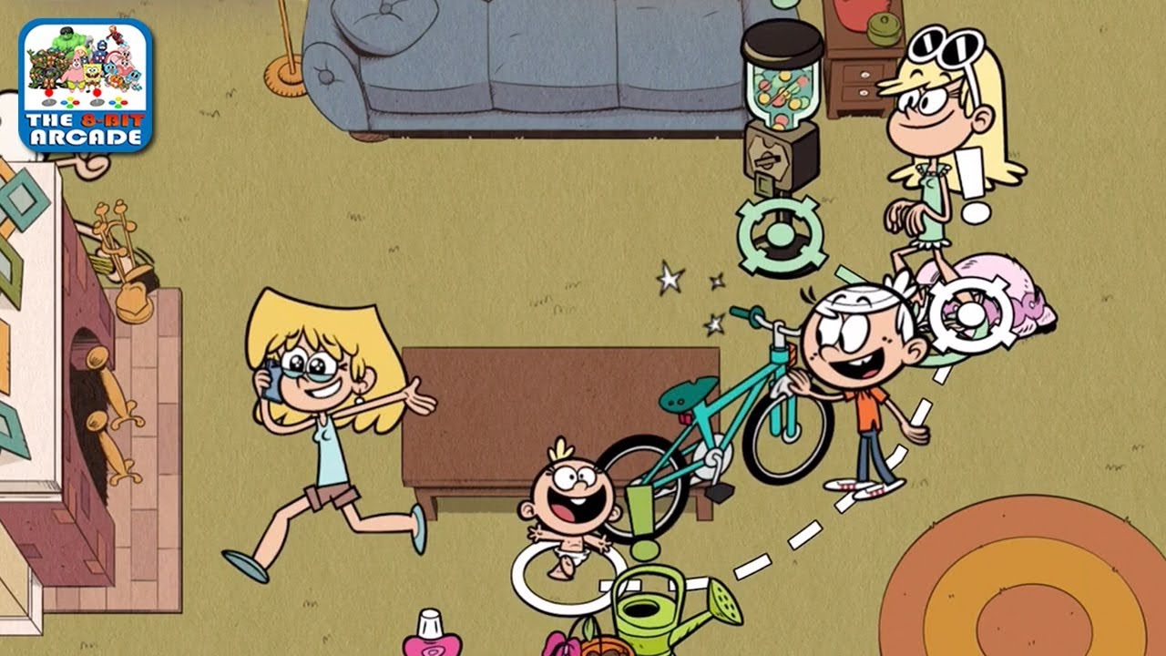 The Loud House: Outta Control - A Clutter Free Living Room is Impossible (iOS Gameplay)