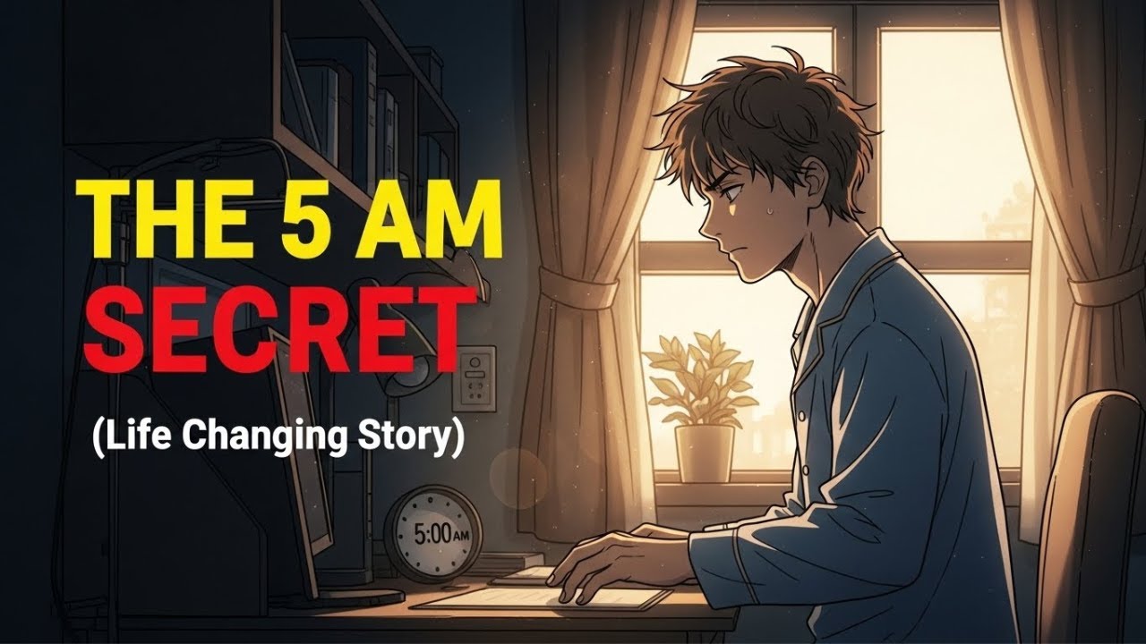 The Power of 5AM | How Waking Up Early Transformed a Poor Man’s Life Forever