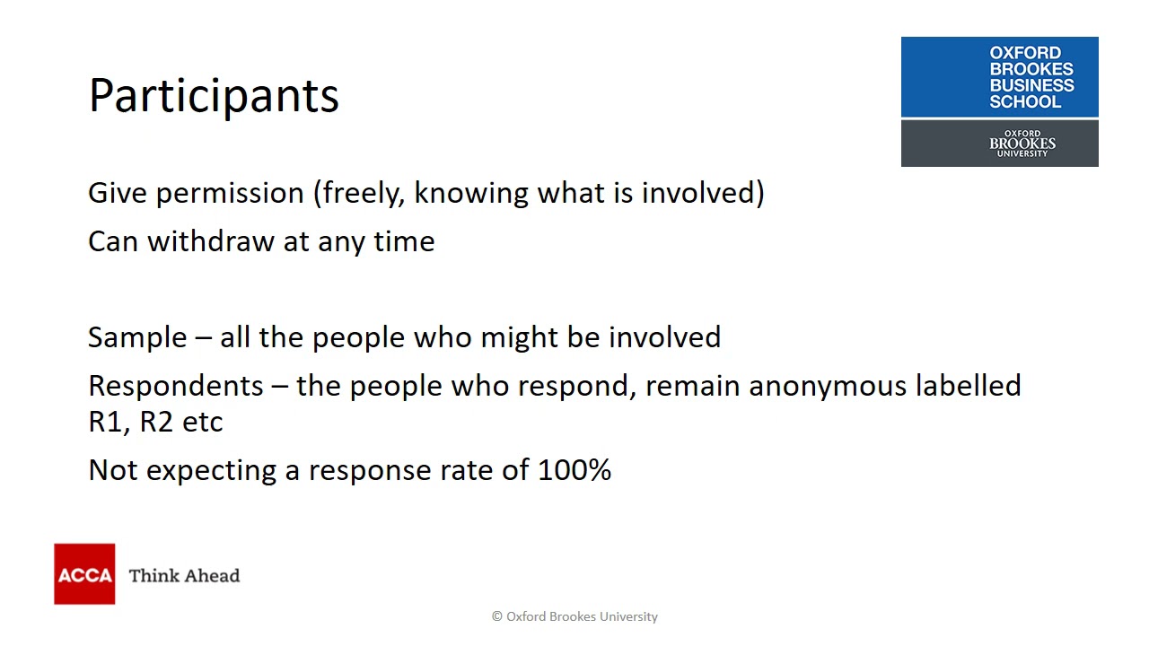 Primary research - what to think about