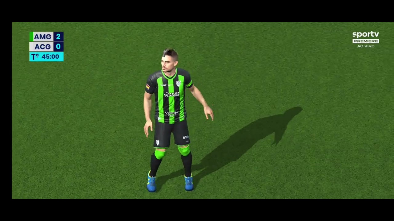 Série B America-mg x atlético Go. Jogo pegado