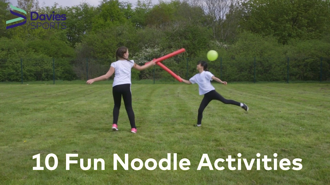 10 Fun Noodle Games & Activities for Kids | PE, Playground & Fitness Ideas