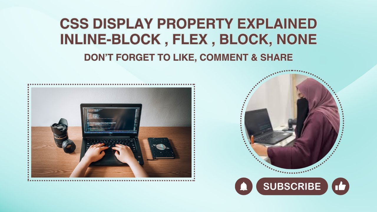 CSS Display Property Explained | Inline | Block | Inline-Block | Flex | Grid | None