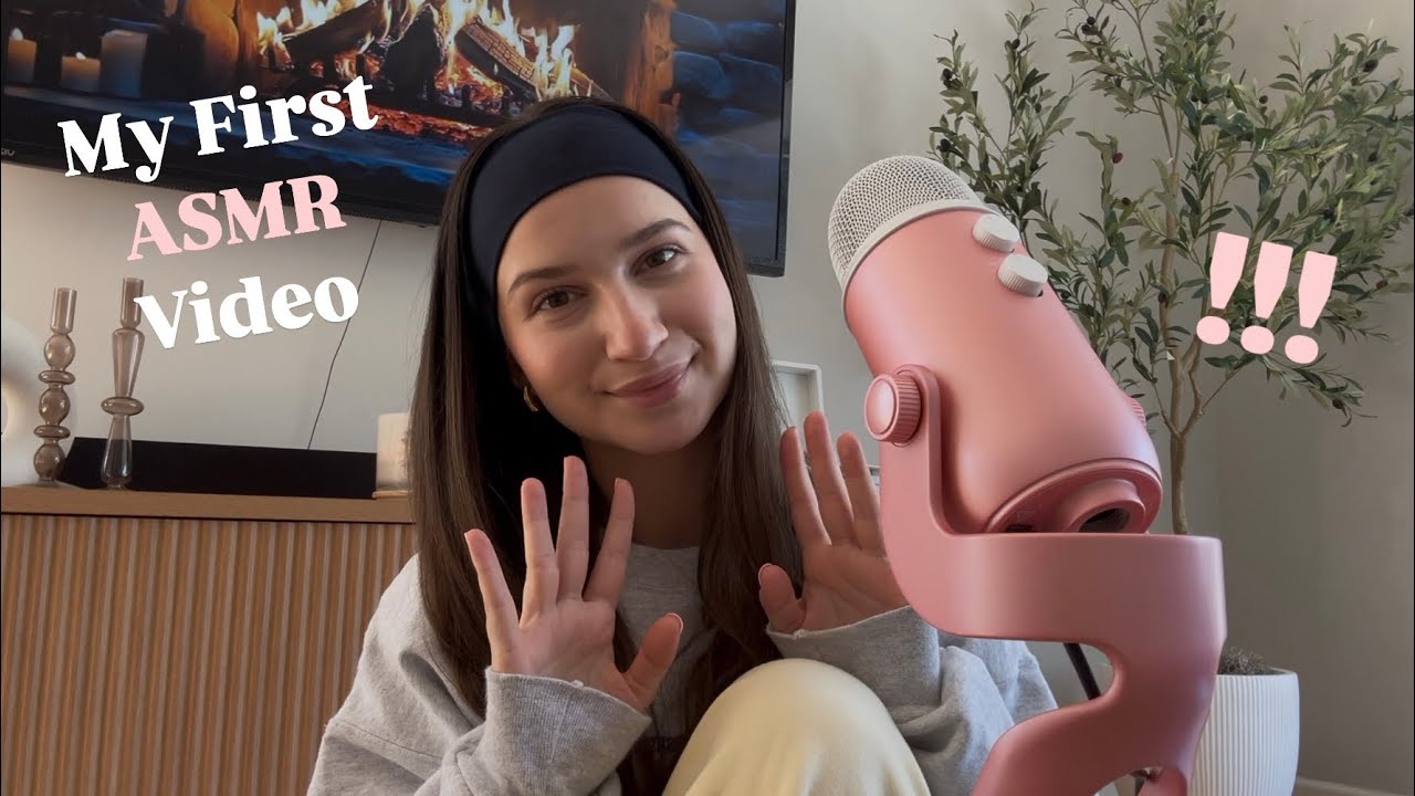 MY FIRST ASMR VIDEO - Starting My ASMR Journey!