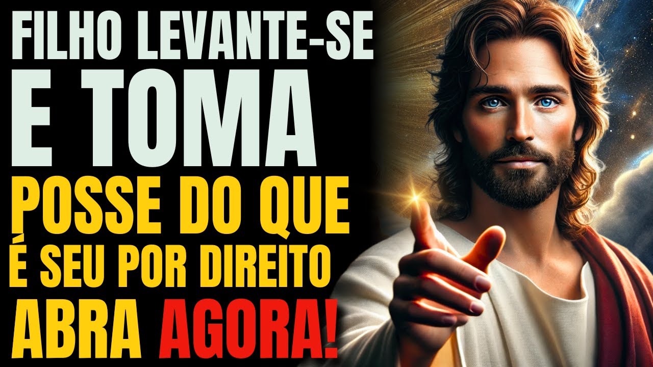 🙏 DEUS DIZ: FILHO, SUA VIDA ESTÁ PRESTES A MUDAR!