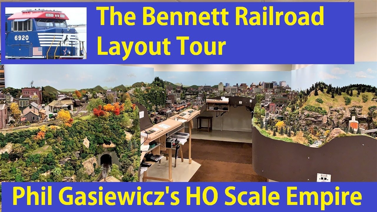 Layout Tour: Phil Gasiewicz's HO Scale Layout