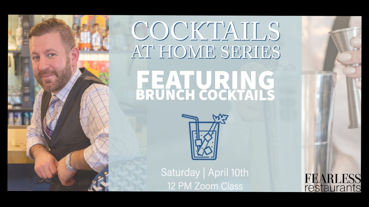 Cocktails at Home Series: Brunch Cocktails