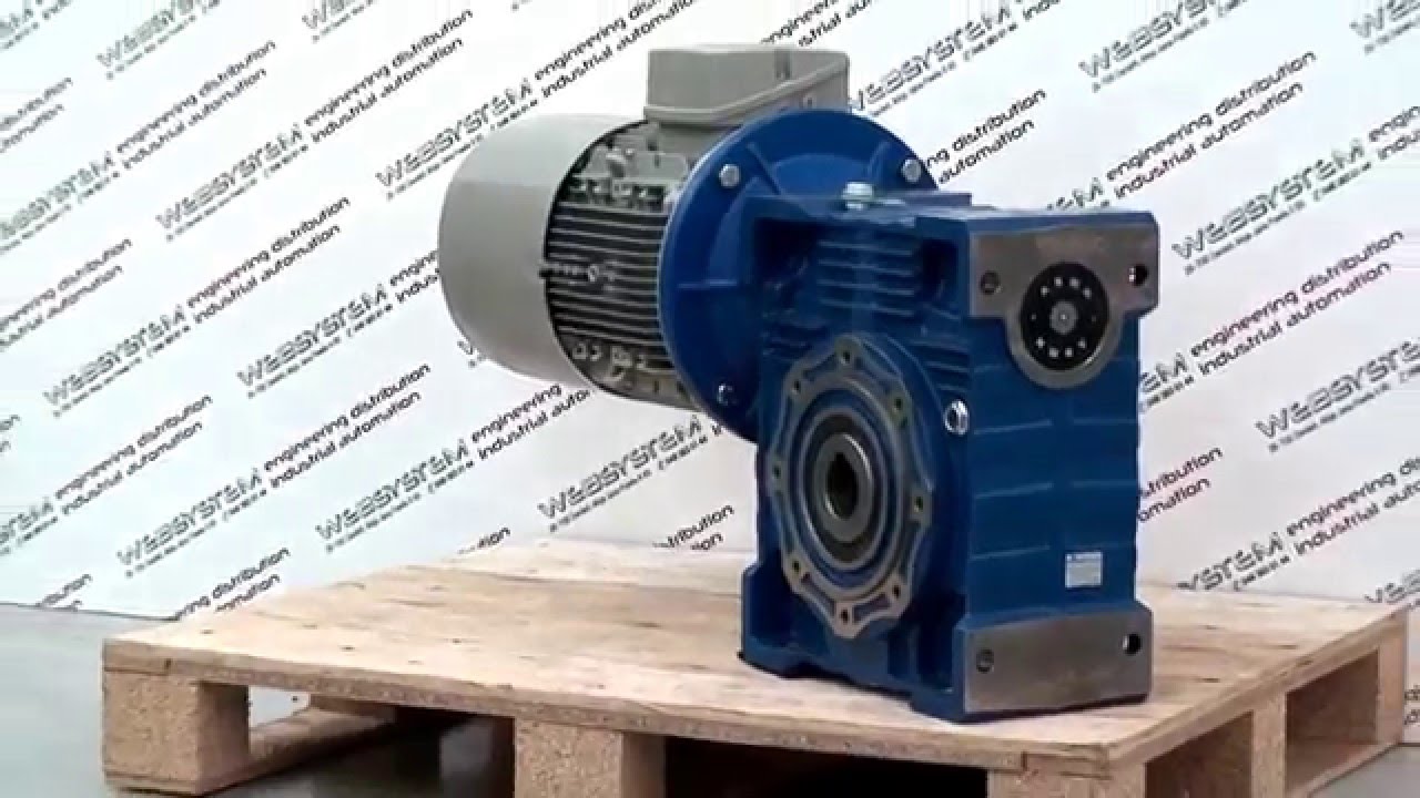 Motoreduktor ślimakowy NMRV 150 7,5kW z wbudowanym hamulcem