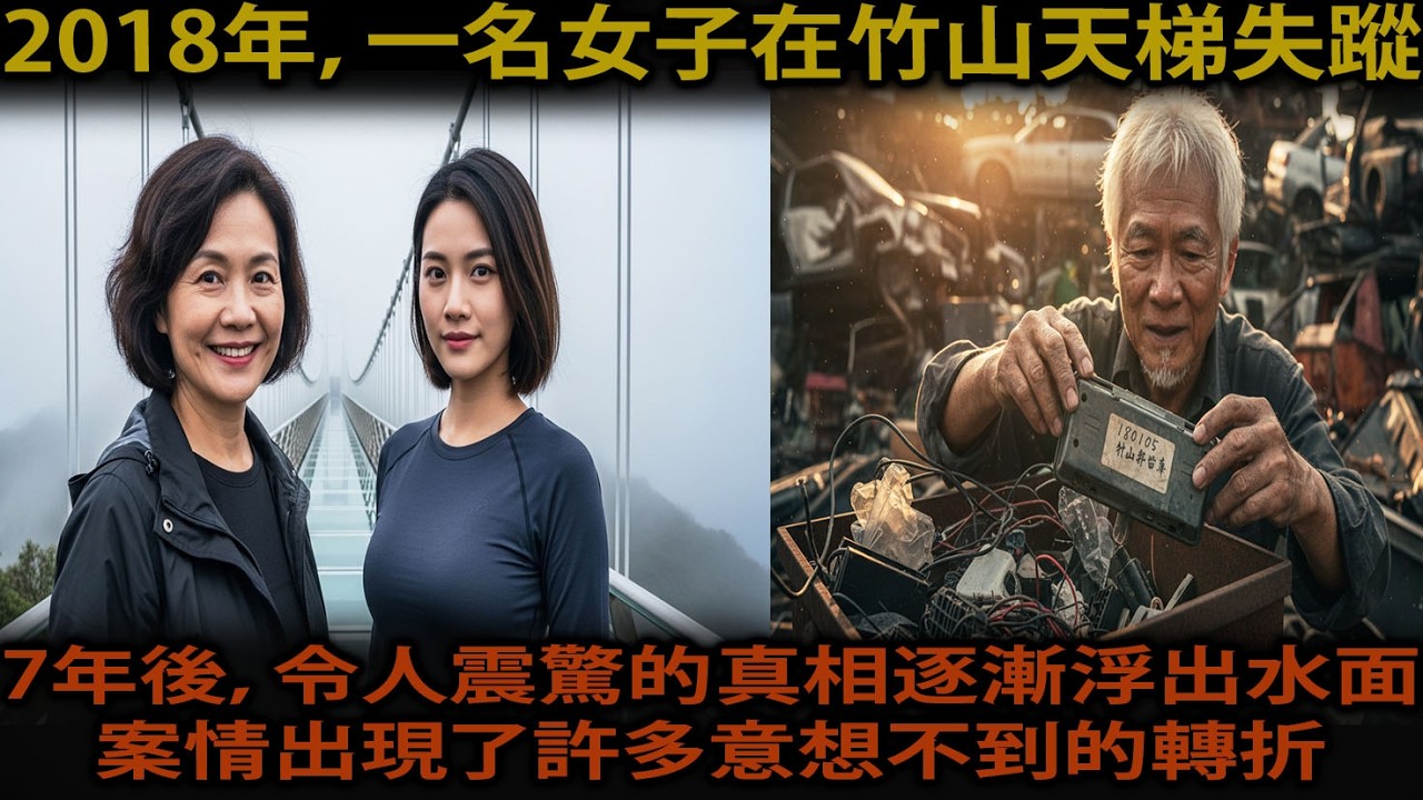 高度100公尺南投竹山天梯，失蹤的女兒… 身後母親的表情被拍下，一張「令人毛骨悚然的照片」ㅣ驚悚故事ㅣ好看的小說 | 懸疑案件 | 失蹤案件