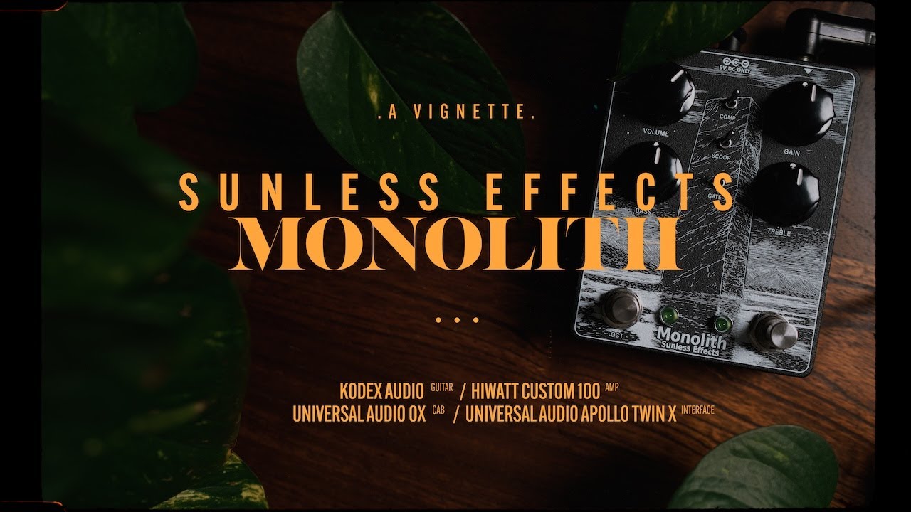Vintage Boss Hyperfuzz DNA, Modern Engineering = Sunless Effects Monolith | Vignette Demos